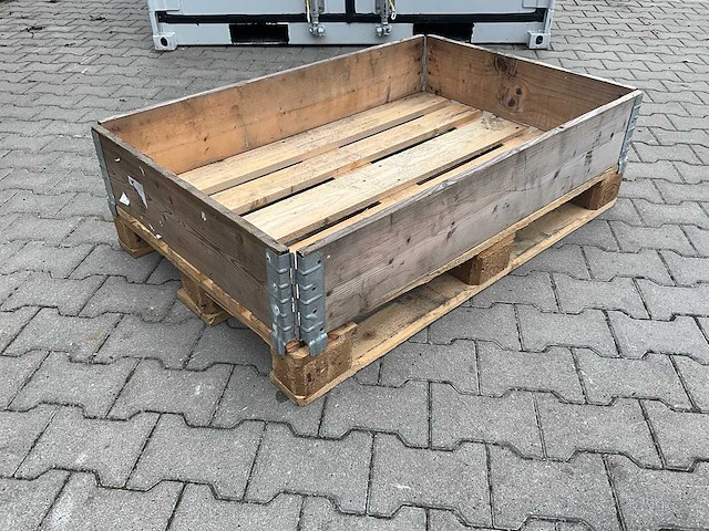 Euro - pallet met omranding - pallet - afbeelding 2 van  2