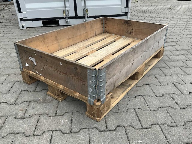 Euro - pallet met omranding - pallet - afbeelding 2 van  5