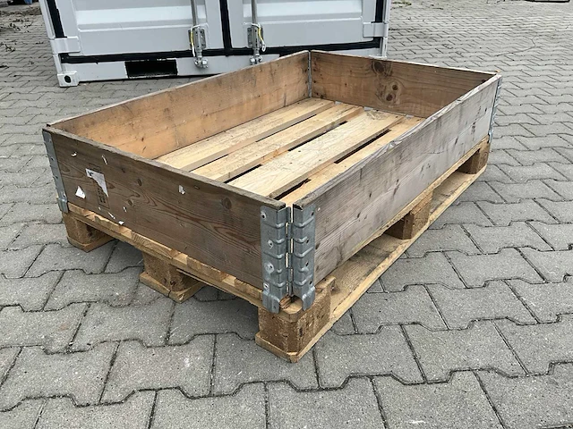 Euro - pallet met omranding - pallet - afbeelding 2 van  5