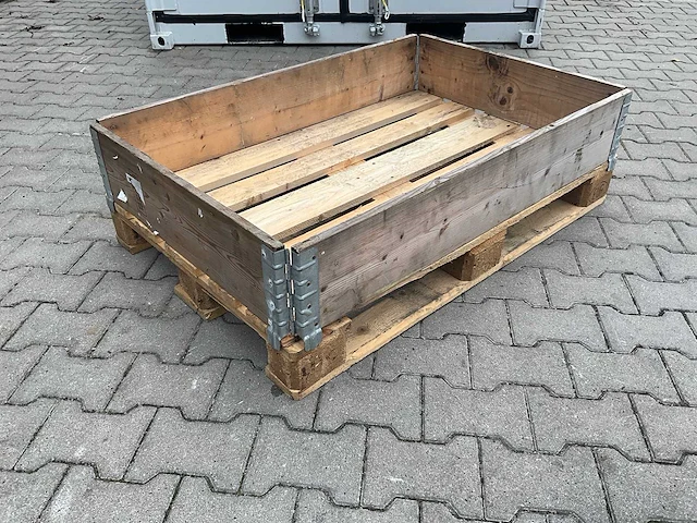 Euro - pallet met omranding - pallet - afbeelding 4 van  5