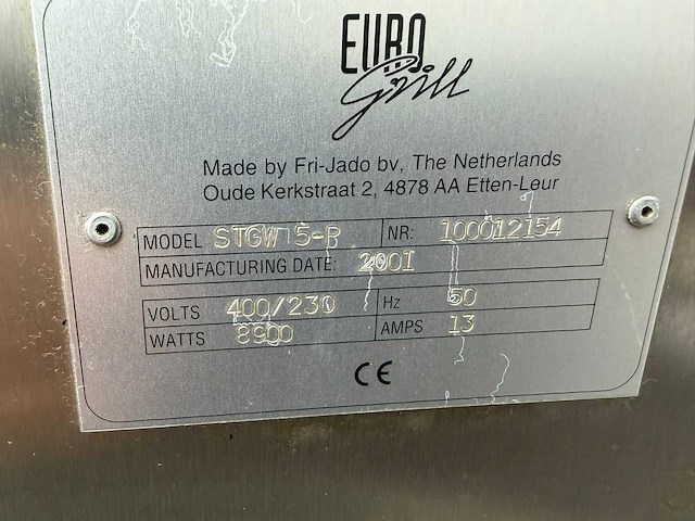 Euro grill - stgw 5-p - bak- en grillapparaat - afbeelding 2 van  2