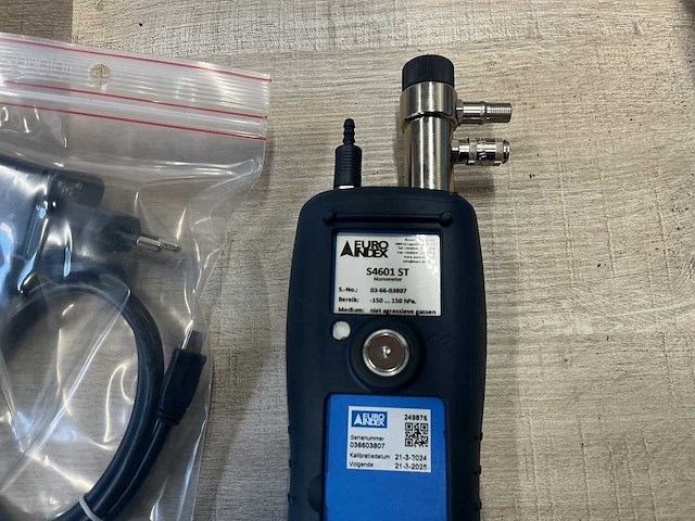 Euro index bleuline manometer - afbeelding 3 van  6