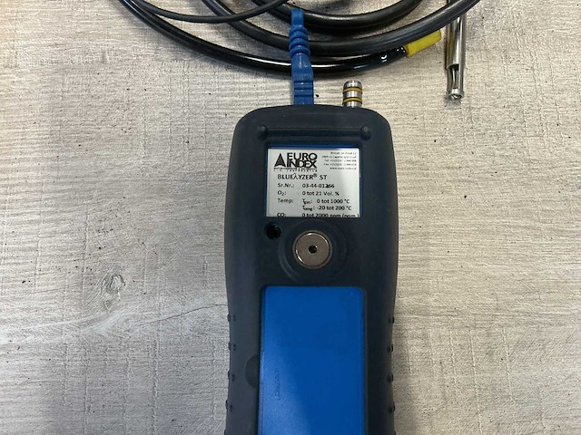 Euro index bleuline rookgasmeter - afbeelding 3 van  5