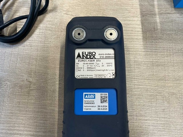 Euro index bleuline serviceanalyser - afbeelding 2 van  3