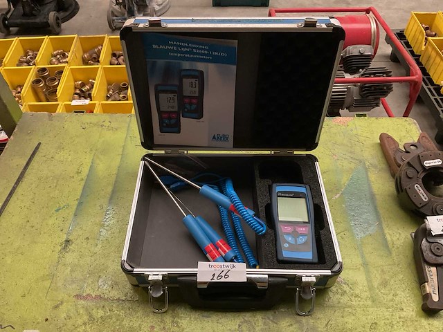 Euro index blue line temperatuurmeter - afbeelding 1 van  3