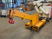 Euro jib kraanarm voor vorkheftruck - afbeelding 1 van  5