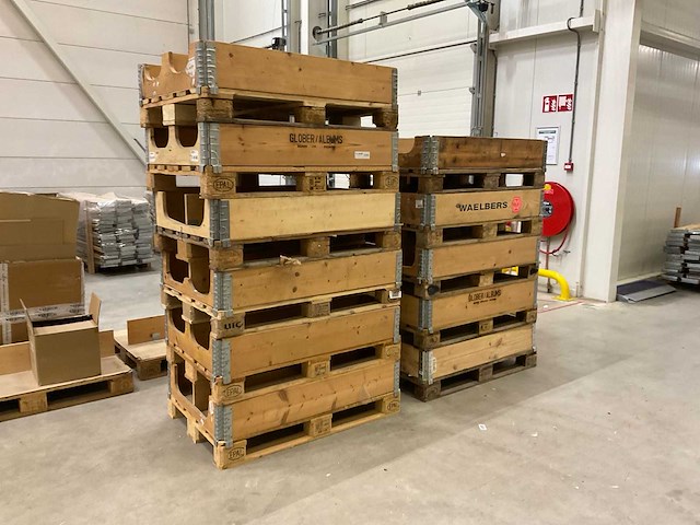 Euro pallets (10x) - afbeelding 1 van  5
