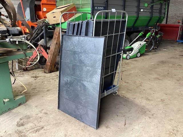 Euro partij pallet randen en deksel - afbeelding 1 van  4