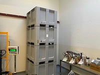 Euro plast kunststof opslagbox (4x) - afbeelding 1 van  3