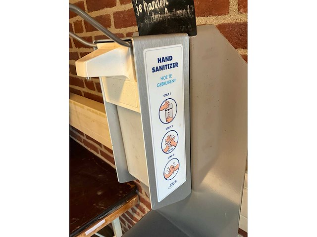 Euro products desinfectie zuilen (2x) - afbeelding 5 van  6