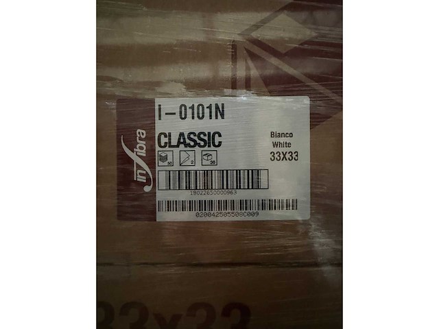 Euro products infibra servet 100% cellulose wit 2-laags 33x33 cm (25200x) - afbeelding 5 van  6