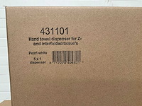 Euro products vouw handdoekdispenser (51205x) - afbeelding 5 van  8