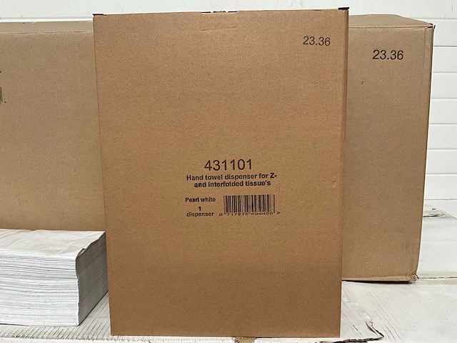 Euro products vouw handdoekdispenser (51205x) - afbeelding 6 van  8