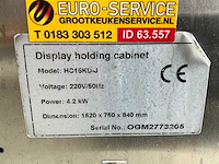 Euro service hc15kd-j koel-warmhoudvitrine - afbeelding 4 van  12