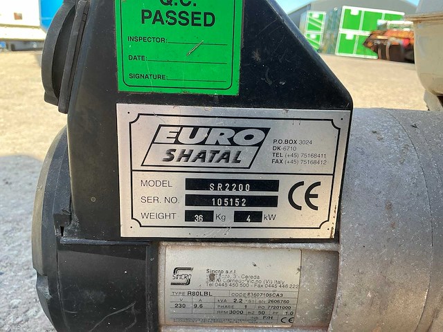 Euro shatal sr2200 stroomgenerator - afbeelding 6 van  6