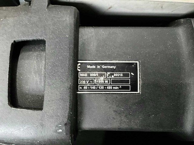 Euroboor - eco 100/3 - magnetische boormachine - afbeelding 5 van  13