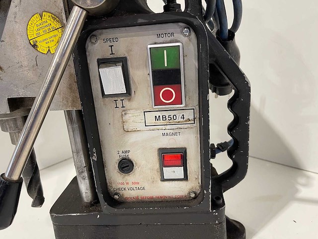 Euroboor - mb50/4 - elektrische magneetboormachine - afbeelding 3 van  4