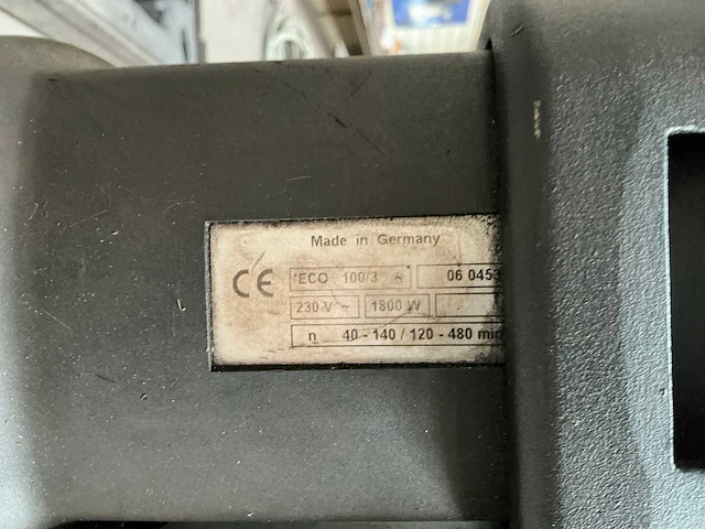 Euroboor eco 100/3 magnetische boormachine - afbeelding 5 van  7