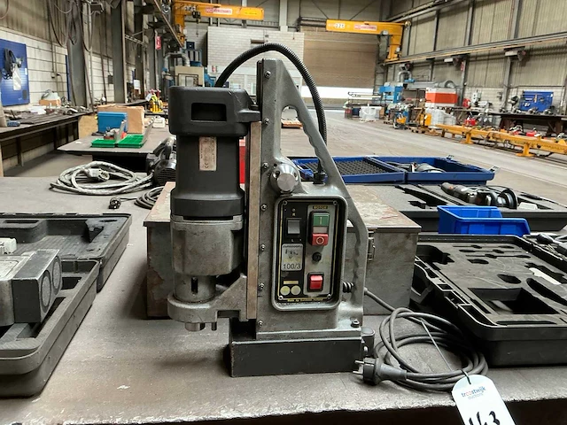 Euroboor eco 100/3 magnetische boormachine - afbeelding 2 van  7
