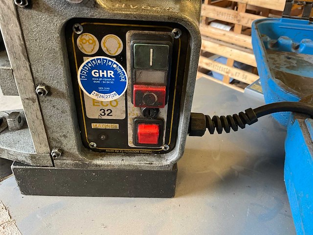 Euroboor eco32 magneet boormachine - afbeelding 6 van  8