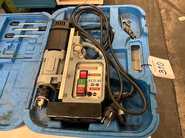 Euroboor eco.40 magneet kernboormachine - afbeelding 2 van  3