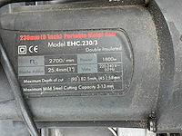 Euroboor ehc.230/3 afkortcirkelzaagmachine - afbeelding 11 van  12