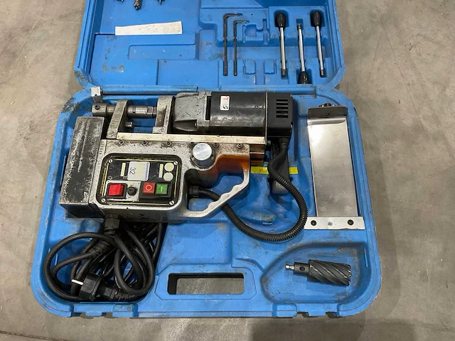 Euroboor magneetboor eco32 magneet boormachine - afbeelding 1 van  4