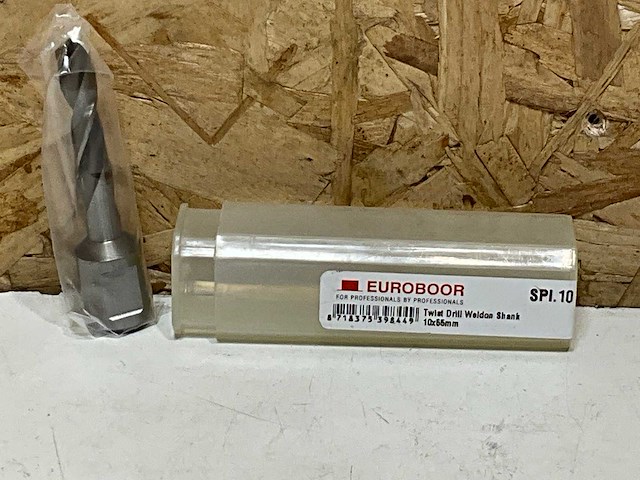 Euroboor spi.10 spiraalboor 10x55mm (10x) - afbeelding 4 van  4