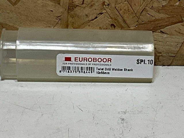 Euroboor spi.10 spiraalboor 10x55mm (9x) - afbeelding 4 van  4