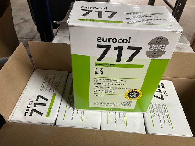 Eurocol 717 voegmiddel 4 kg (20x) - afbeelding 2 van  2