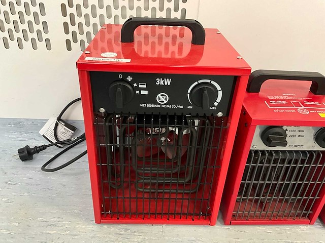 Eurocom elektrische heater (6x) - afbeelding 3 van  6