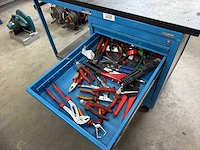 Eurocraft gereedschapswagen met inhoud - afbeelding 4 van  6
