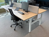 Eurodesk duo elektrisch hoogteverstelbaar bureau (2x) - afbeelding 6 van  13