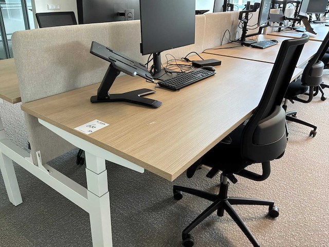 Eurodesk duo elektrisch hoogteverstelbaar bureau (5x) - afbeelding 8 van  12