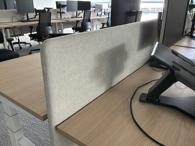 Eurodesk duo elektrisch hoogteverstelbaar bureau (5x) - afbeelding 7 van  10
