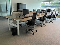 Eurodesk duo elektrisch hoogteverstelbaar bureau (5x) - afbeelding 1 van  12