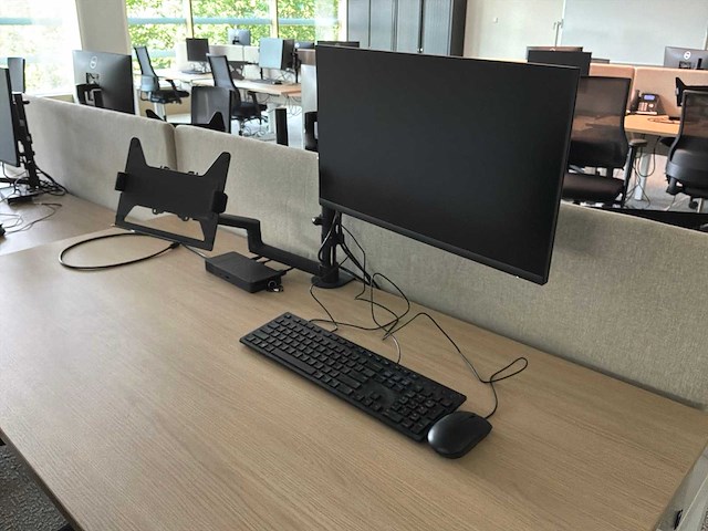 Eurodesk duo elektrisch hoogteverstelbaar bureau (8x) - afbeelding 12 van  14