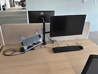Eurodesk duo elektrisch hoogteverstelbaar bureau (8x) - afbeelding 1 van  9