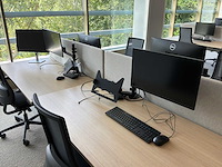 Eurodesk duo elektrisch hoogteverstelbaar bureau (8x) - afbeelding 2 van  9