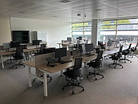 Eurodesk duo elektrisch in hoogte verstelbaar bureau (9x) - afbeelding 1 van  10
