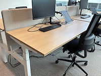 Eurodesk duo elektrisch in hoogte verstelbaar bureau (9x) - afbeelding 4 van  10