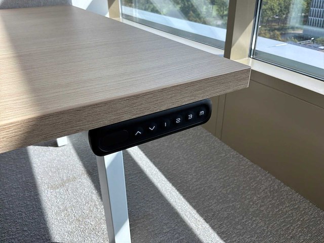 Eurodesk duo elektrisch in hoogte verstelbaar bureau - afbeelding 6 van  10