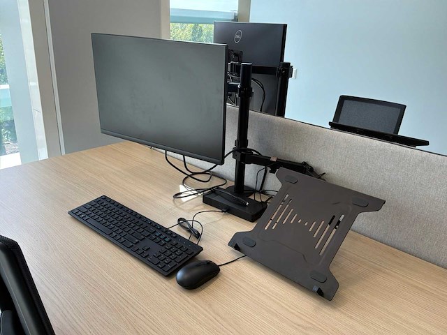 Eurodesk duo elektrisch in hoogte verstelbaar bureau - afbeelding 8 van  10