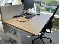 Eurodesk duo elektrisch in hoogte verstelbaar bureau - afbeelding 5 van  10