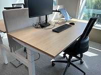 Eurodesk duo elektrisch in hoogte verstelbaar bureau - afbeelding 5 van  10