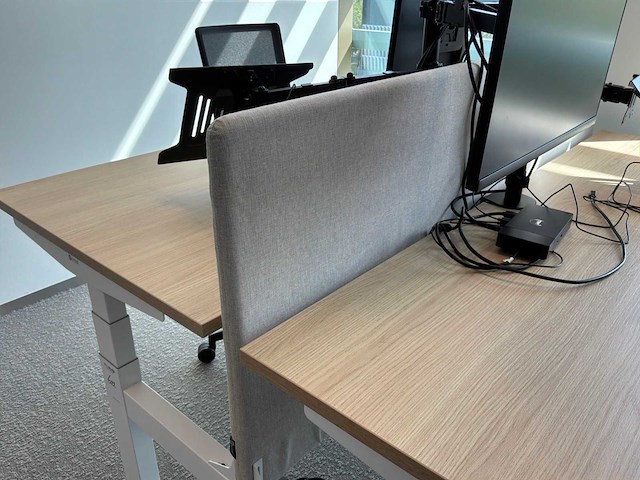 Eurodesk duo elektrisch in hoogte verstelbaar bureau - afbeelding 7 van  10