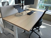 Eurodesk duo elektrisch in hoogte verstelbaar bureau - afbeelding 5 van  10