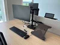Eurodesk duo elektrisch in hoogte verstelbaar bureau - afbeelding 8 van  10