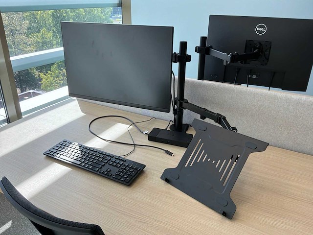 Eurodesk duo elektrisch in hoogte verstelbaar bureau - afbeelding 8 van  10
