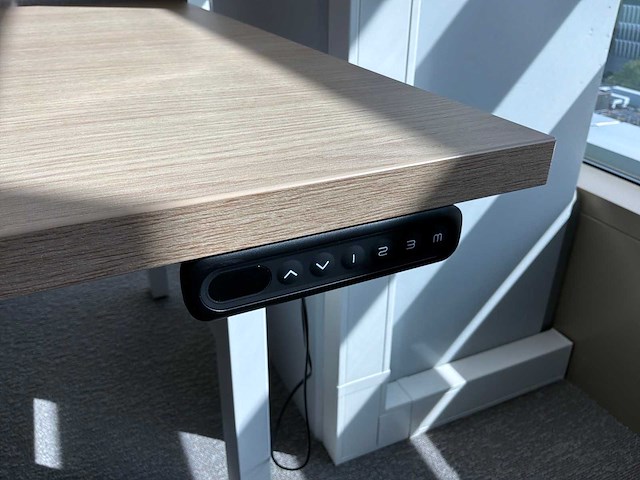 Eurodesk duo elektrisch in hoogte verstelbaar bureau - afbeelding 6 van  10